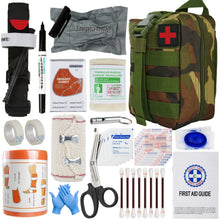 Load image into Gallery viewer, Outdoor Survival First Aid Kit Military Tactical