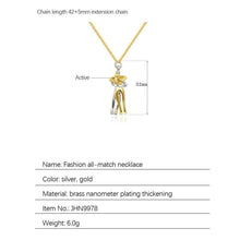 Load image into Gallery viewer, 2022 Affectionate Hug Necklace Stainless Steel Necklace