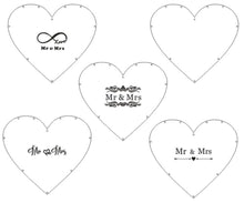 Load image into Gallery viewer, Heart shape Wedding guest book