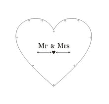 Load image into Gallery viewer, Heart shape Wedding guest book