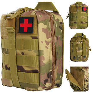 Outdoor Survival First Aid Kit Military Tactical